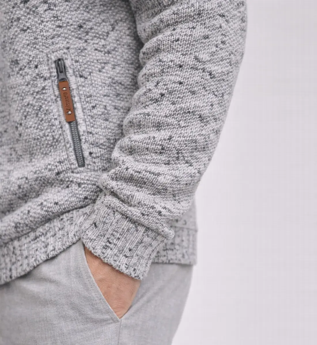 Alvin Unisex Zip fleece for men - 1