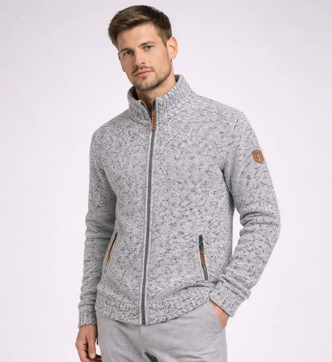 Alvin Unisex Zip fleece for men
