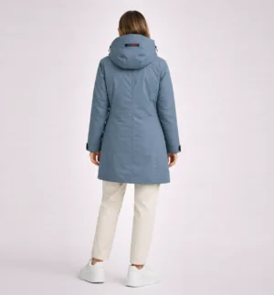 Women’s Insulated Winter Parka with Hood Mint - SL905576 - 1