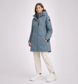 Women’s Insulated Winter Parka with Hood Mint - SL905576 - 6