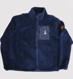 Dames Functionele fleece jas Navy-SL20521-1