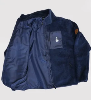 Dames Functionele fleece jas Navy-SL20521-2