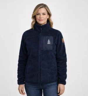 Dames Functionele fleece jas Navy-SL20521