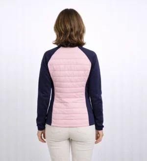 Ladies Softshell Leisure Jacket Pink-SL905539-2