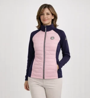 Ladies Softshell Leisure Jacket Pink-SL905539-5