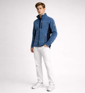 Mens CVC Jacket - Blue - SL50051 - 1