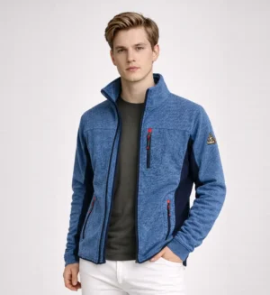 Mens CVC Jacket - Blue - SL50051