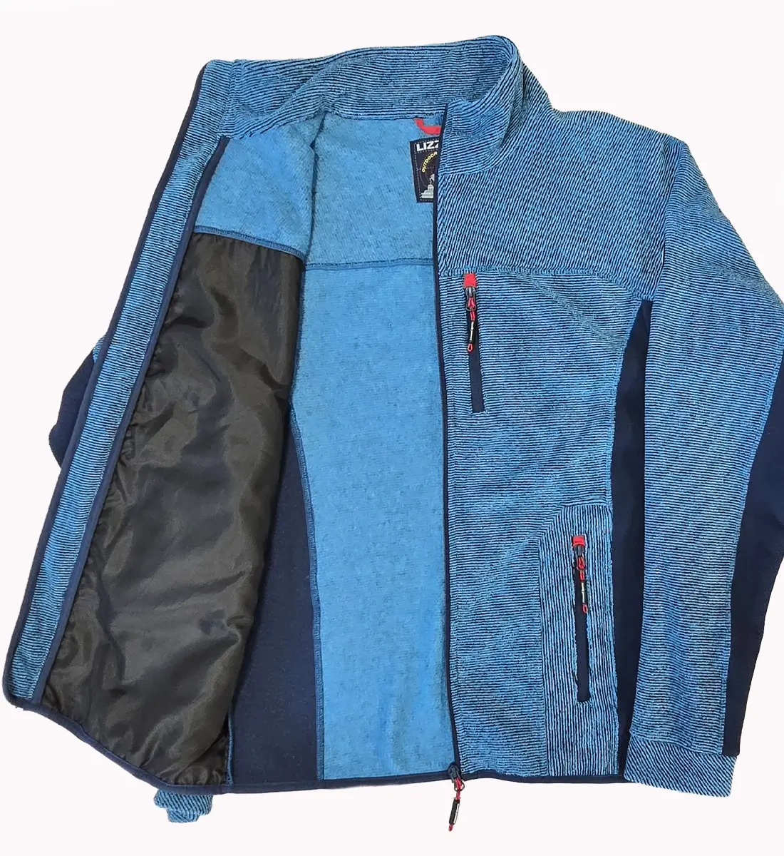 Mens CVC Jacket - Blue - SL50051 - 4