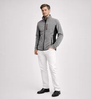 Mens CVC Jacket - Grey - SL50051 - 2