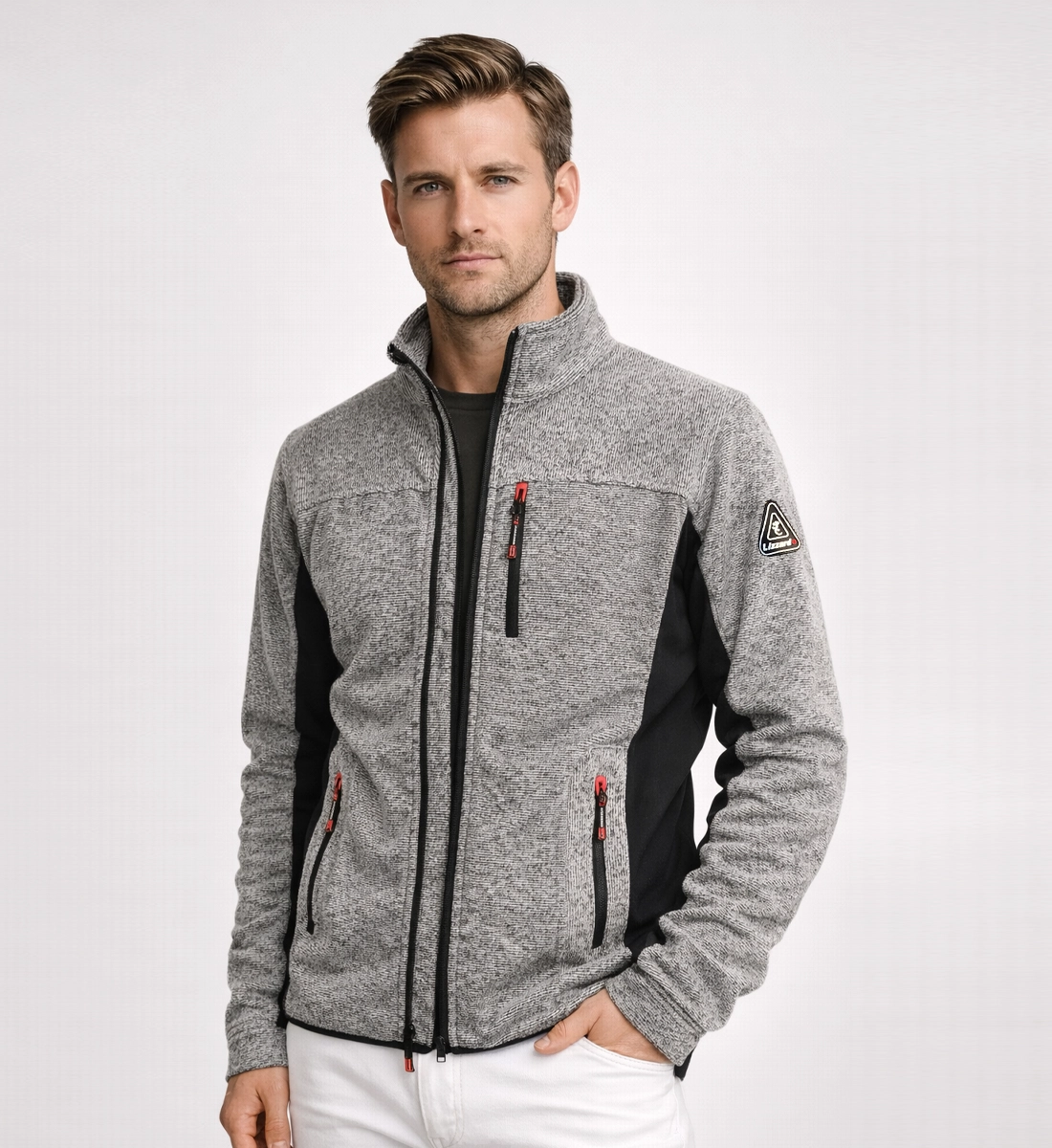 Mens CVC Jacket - Grey - SL50051