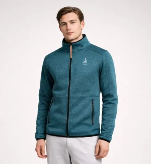 Mens CVC Jacket Milans-Green Milans-BD0083