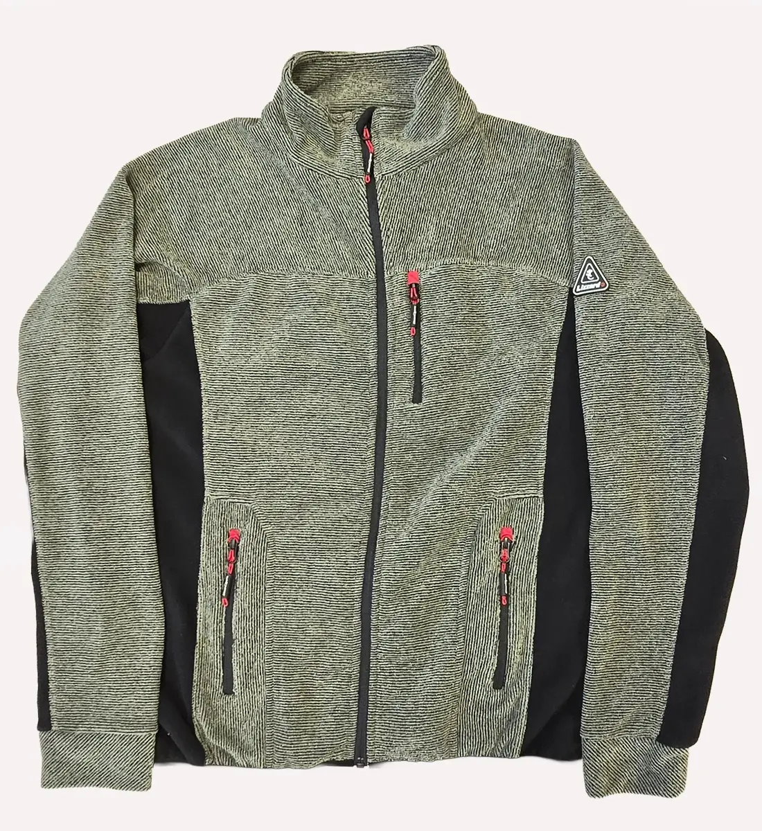 Mens CVC Jacket - Olive - SL50051 - 4