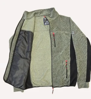 Mens CVC Jacket - Olive - SL50051 - 5