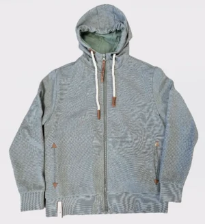 Mens CVC Jacket hood-Olive milans-SL008-5