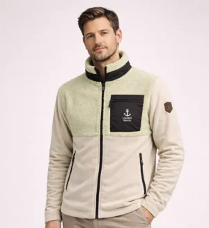 Mens Fleece Jacket-Light Green-SL20581