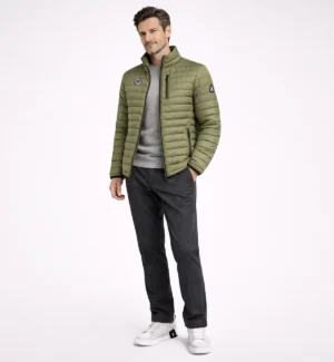 Mens Padding Jacket-Olive- SL209821 - 1