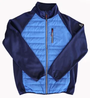 Mens Softshell with padding jacket-Royal blue - SL905538 - 6