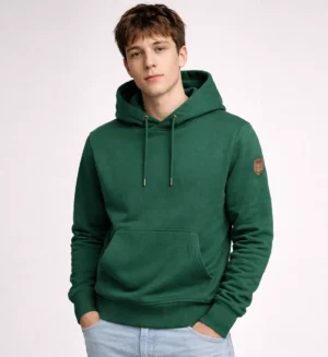 Premium CVC Hoodie-Green