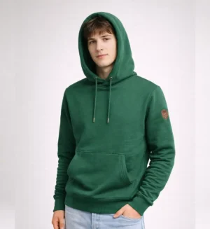 Premium CVC Hoodie-Green-6