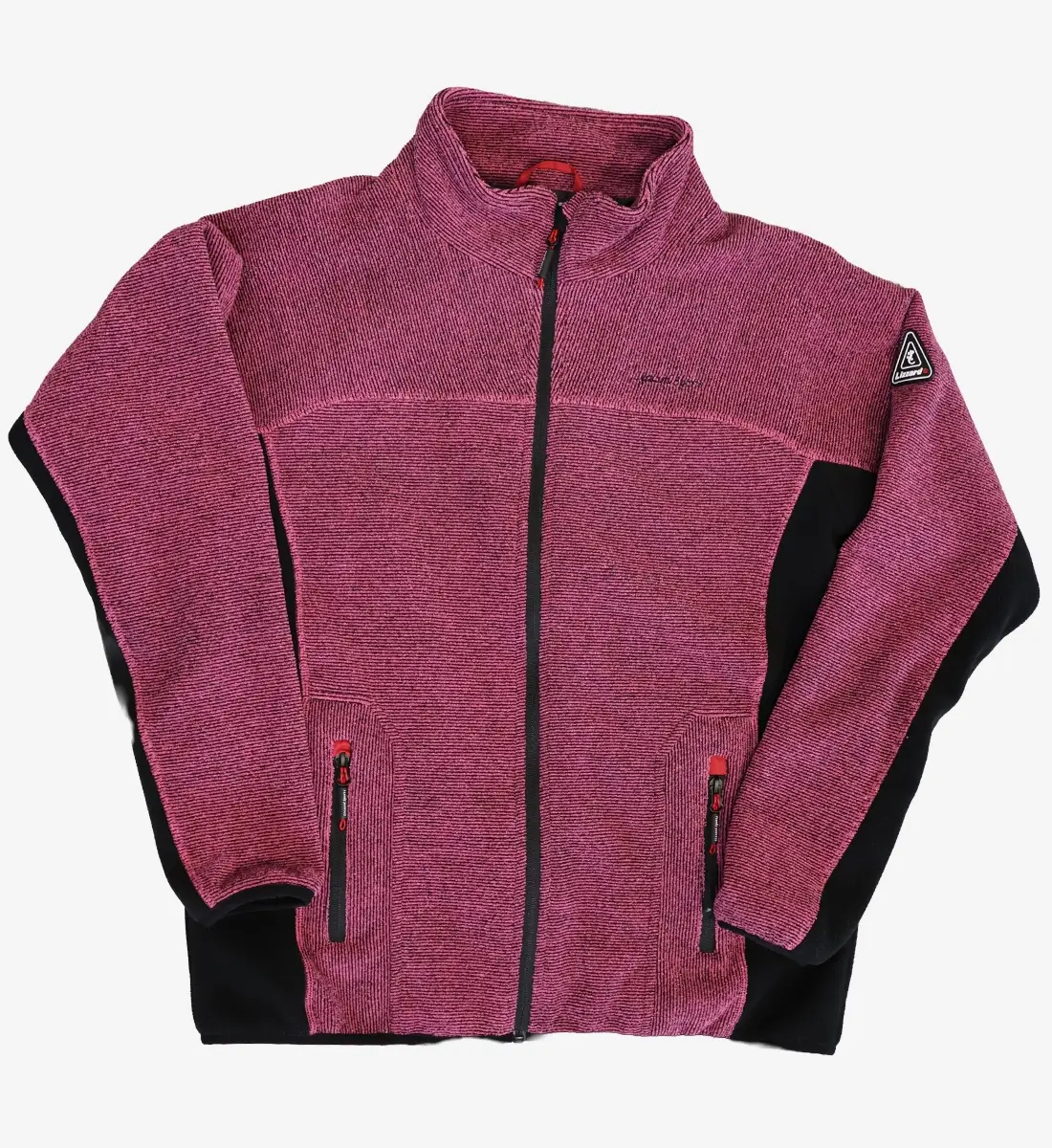 Womens Lightweight Fleece wiht inside lining Coral-BD2050-8