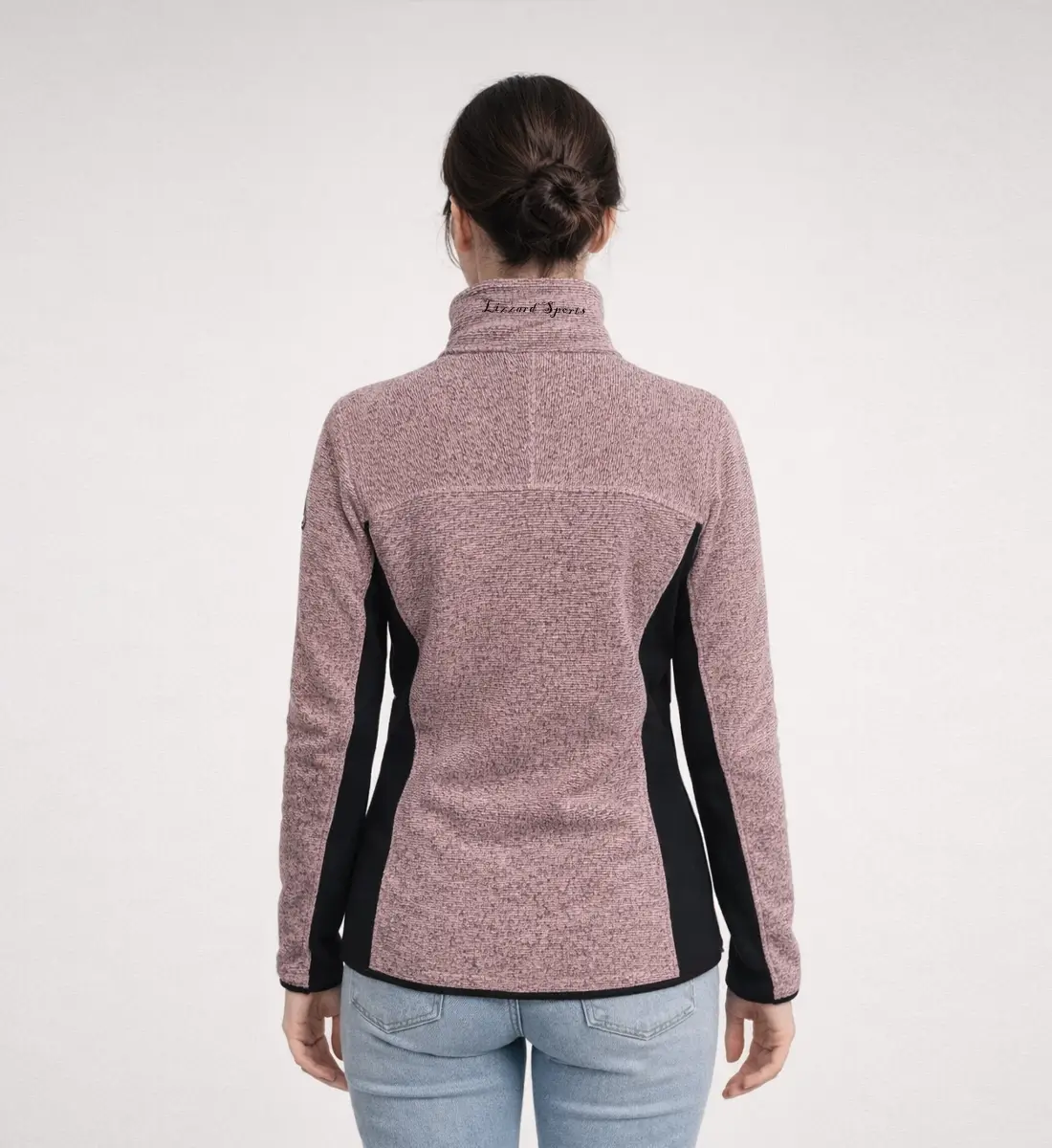 Womens Lightweight Fleece wiht inside lining Pink-BD2050-4