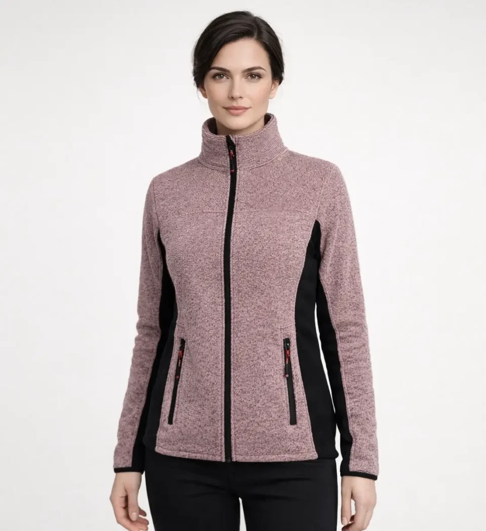 Ladies Full-Zip Fleece inside lining