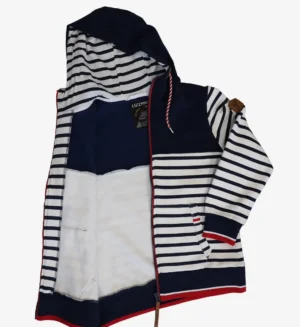 Womens Sweet Jacket with strips stylish-BD20477-6