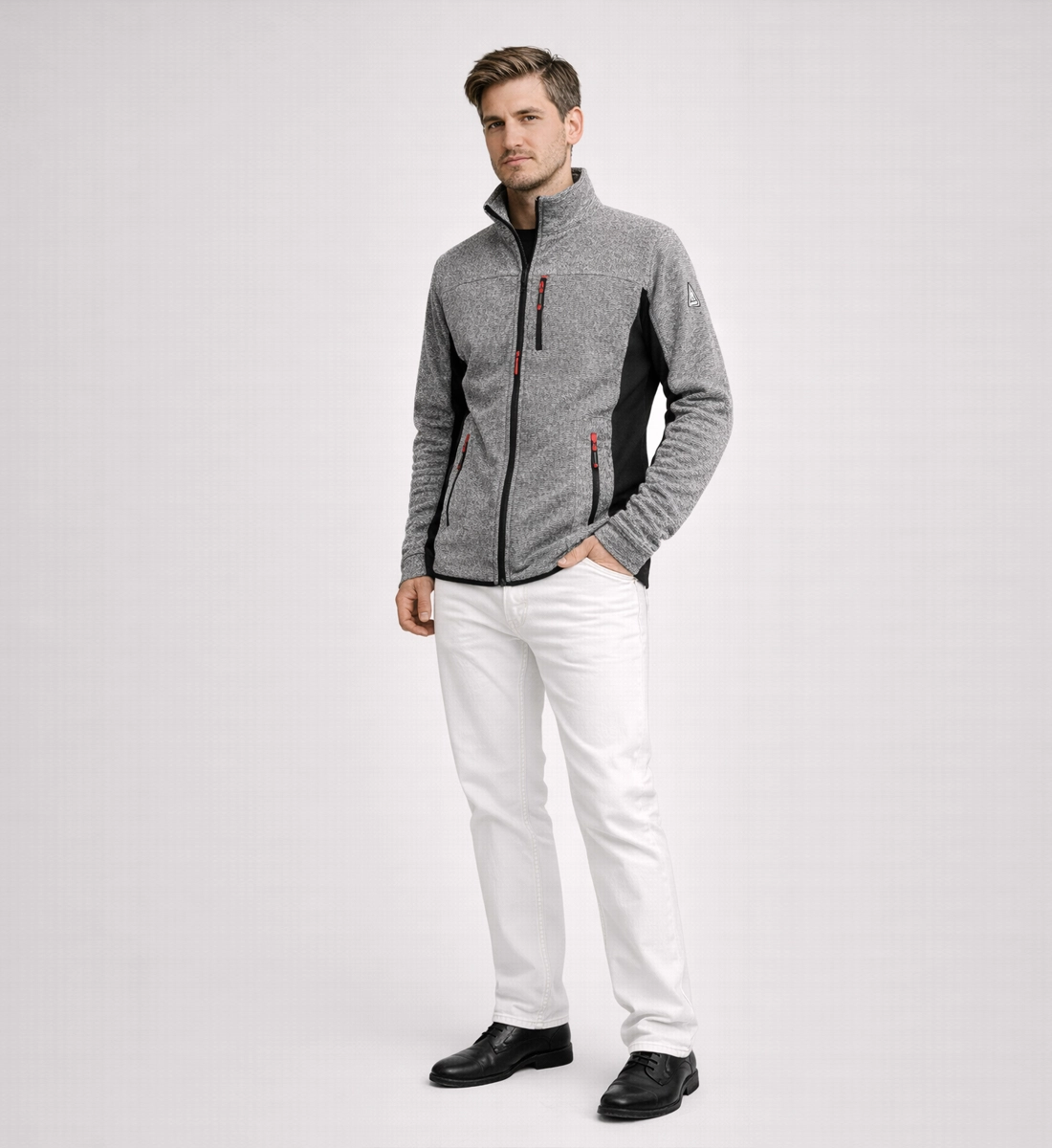 Men’s fleece Jacket zip up - Afbeelding 8