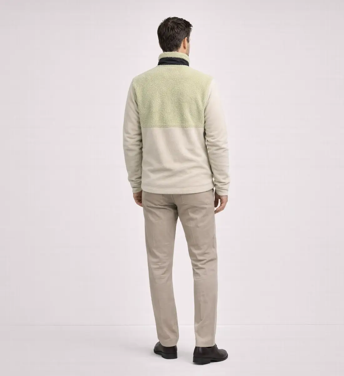 Mens Fleece Jacket with front pocket - Afbeelding 3