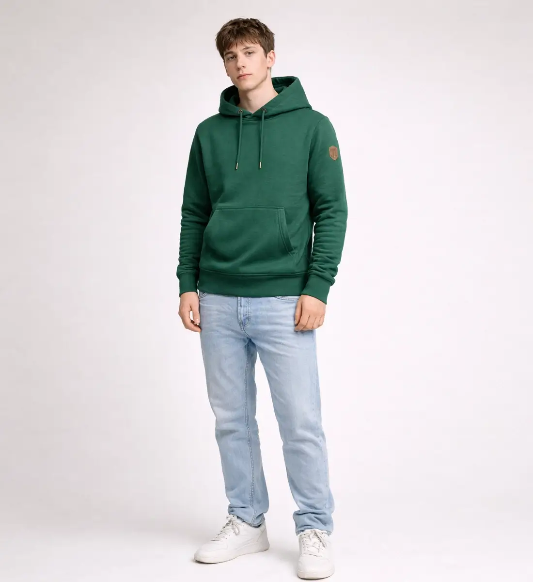 Premium CVC Mens Hoodie - Afbeelding 2