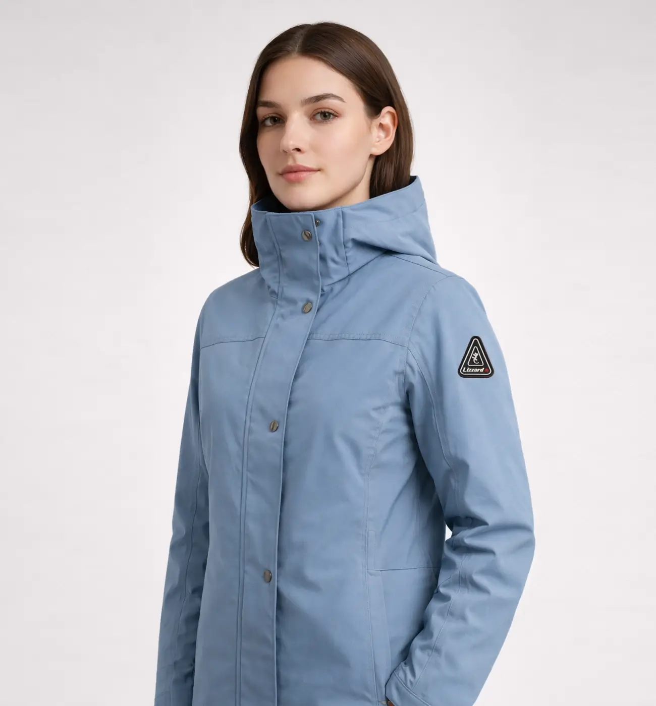 Women’s Hooded Mid-Length coat - Afbeelding 8