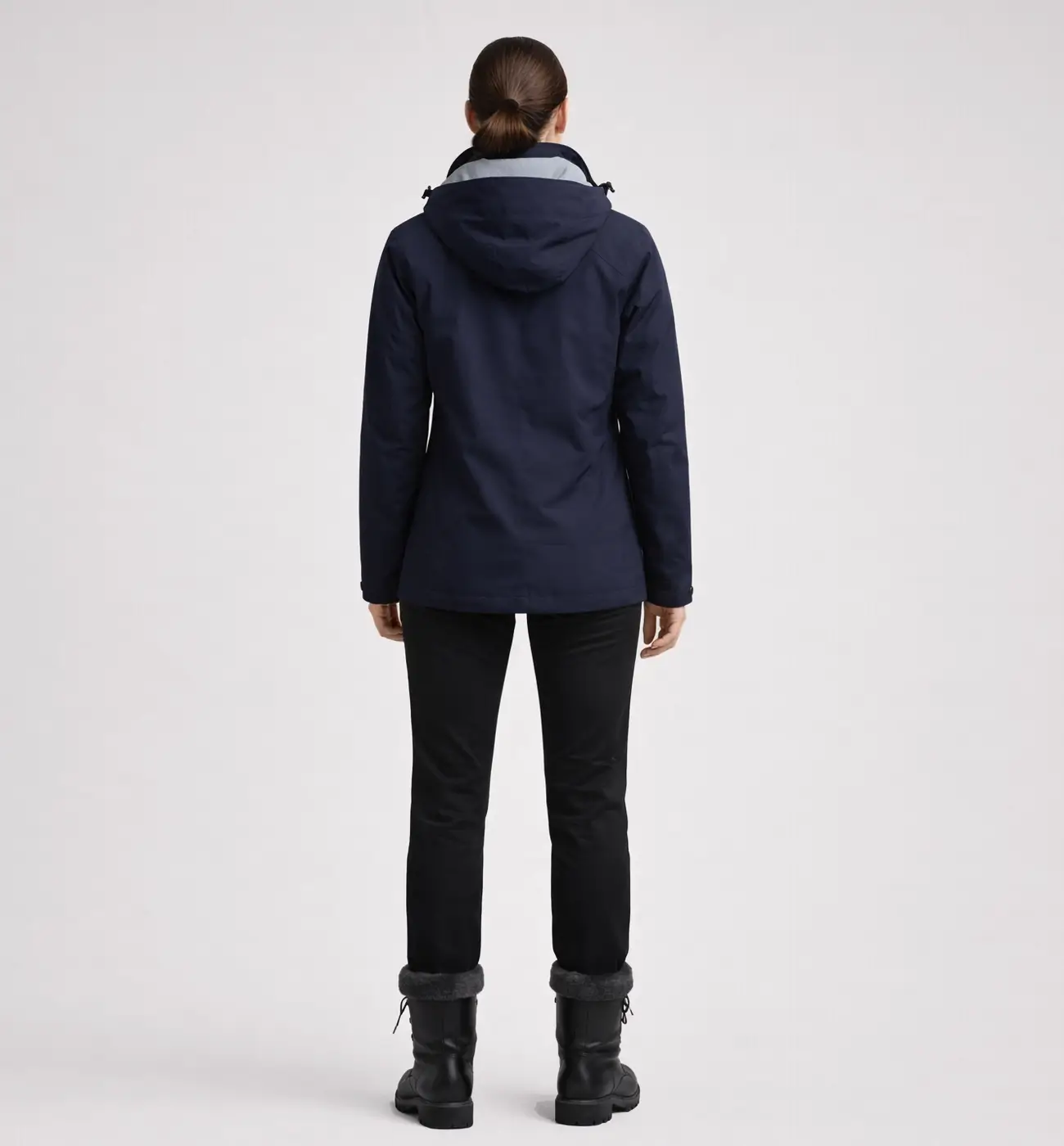 Women’s Hooded Mid-Length coat - Afbeelding 6